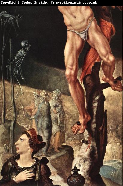 HEEMSKERCK, Maerten van Crucifixion (detail) sg